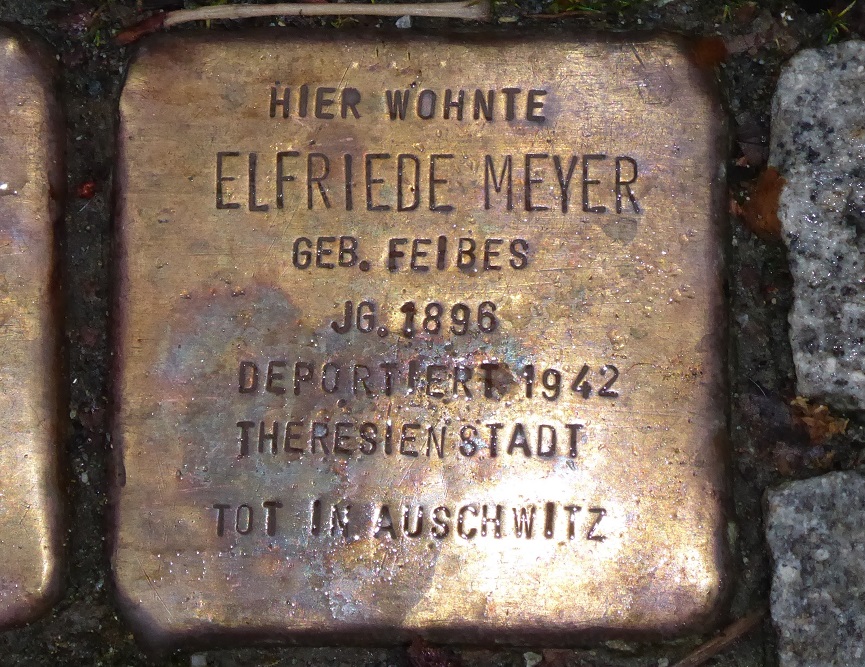 Stolpersteine Rudolfstrae 20 #3