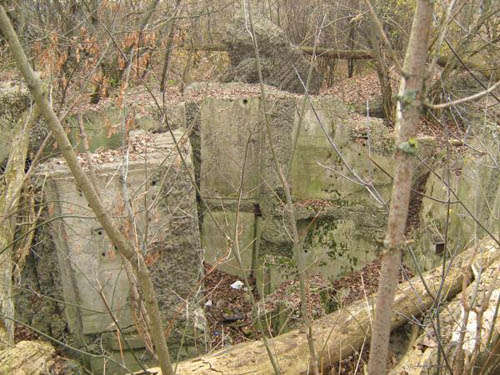 Stalin Line - Remains Casemate No. 283