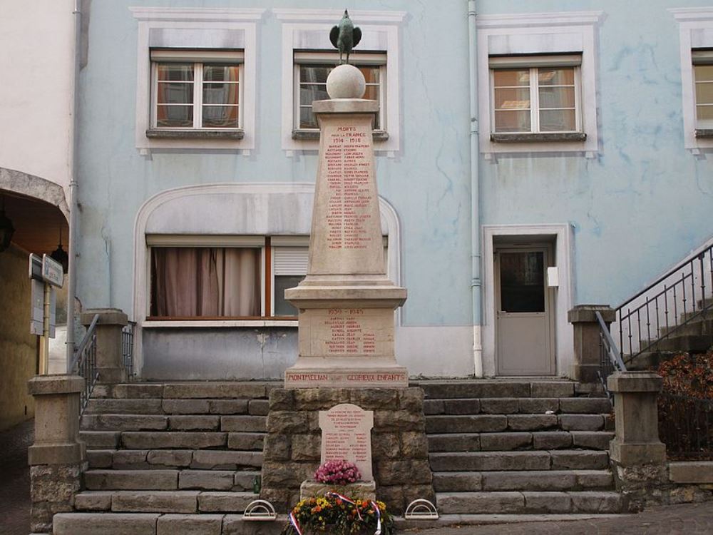 Oorlogsmonument Montmlian