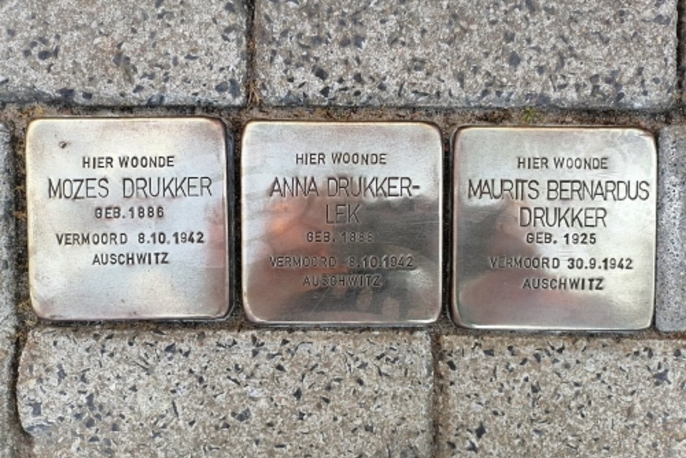 Stolpersteine Woldstraat 72 #1