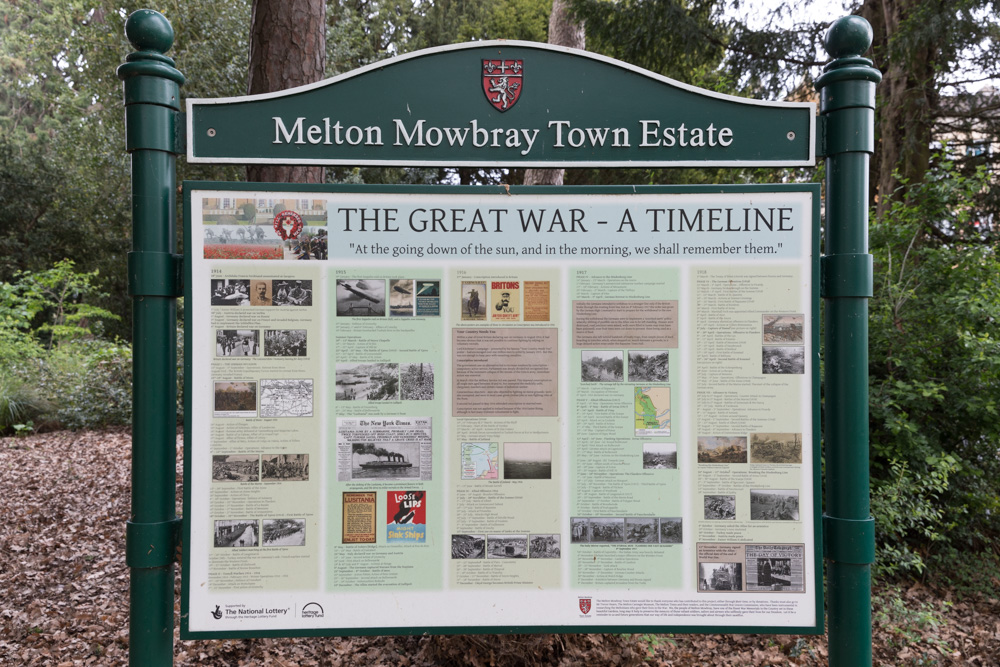 Namenlijsten Omgekomen Militairen Melton Mowbray #4