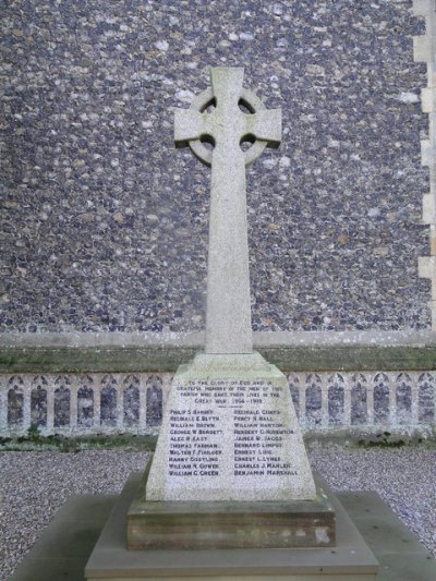 War Memorial Blofield #1