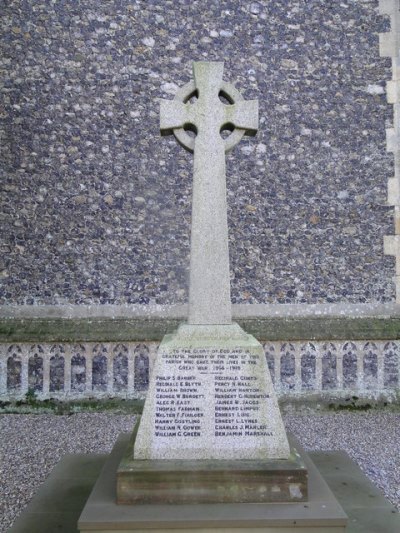 Oorlogsmonument Blofield