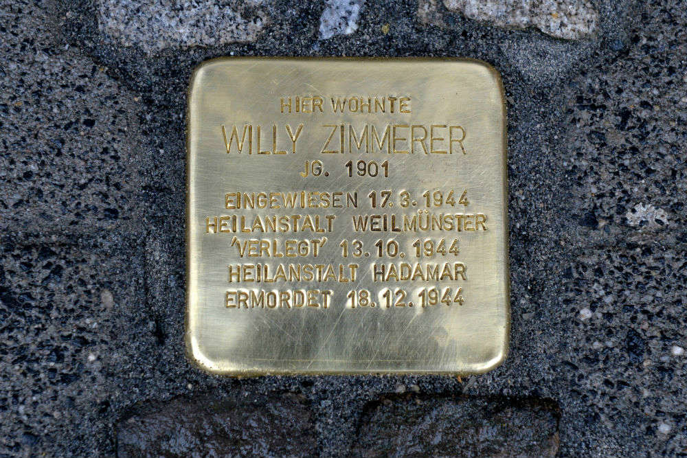 Stolperstein Rotlintstrae 41 #1