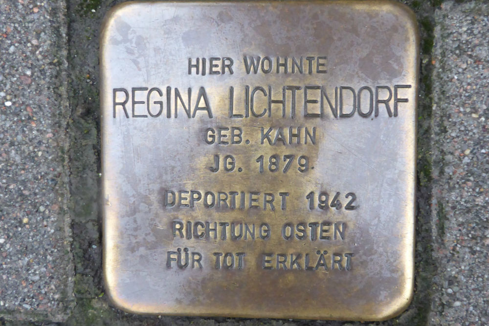 Stolperstein Kreuzstrae 18a #1