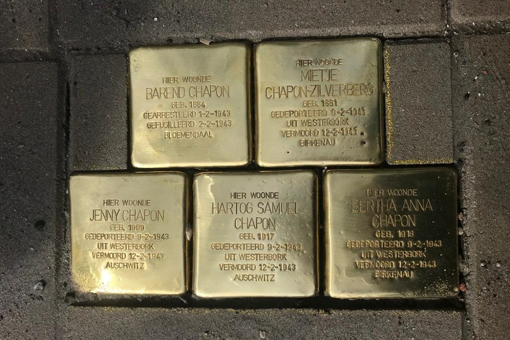 Stolpersteine Spaarnelaan 25