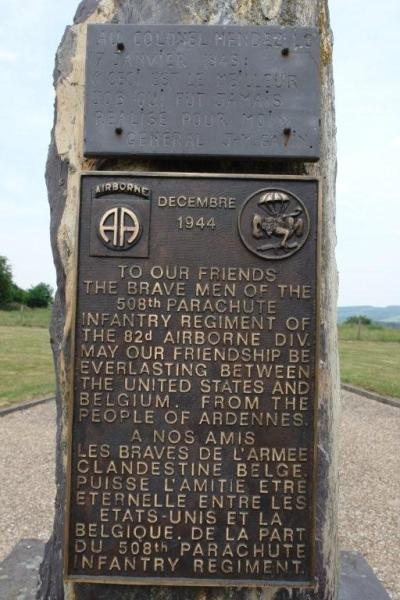 Monument 508th Parachute Infantry Regiment 82nd Airborne Division #3