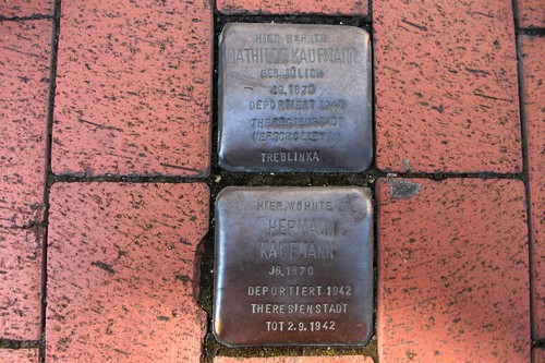 Stolpersteine Oststrae 8 #1