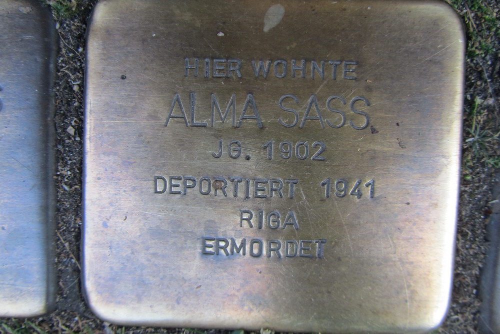 Stolpersteine Elsaßstraße 59 #4