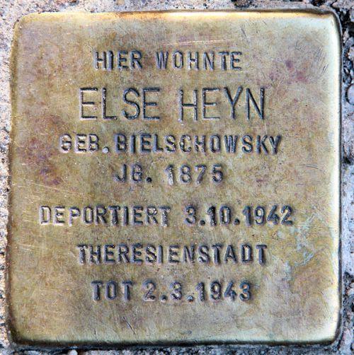 Stolpersteine Sthlinger Strae 11b