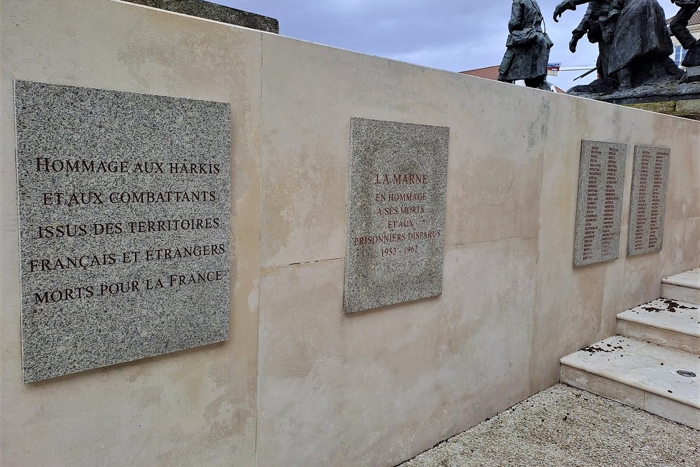 Monument Noord-Afrikaanse Oorlogen Chlons-en-Champagne #4