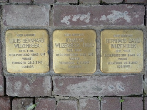 Stolpersteine Kattenstraat 14 #3