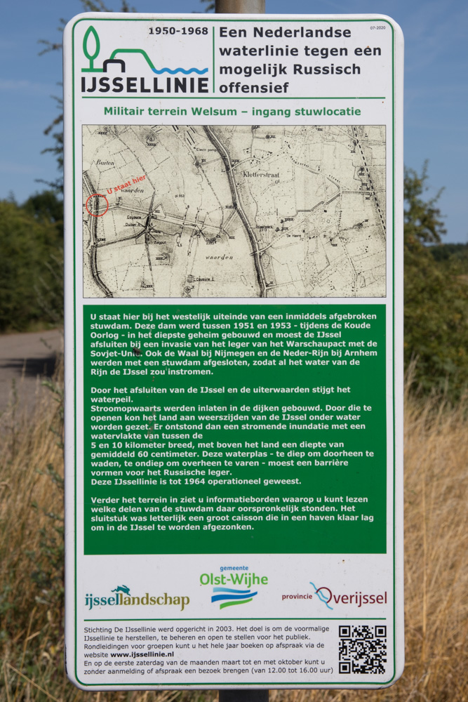 Informatiebord Voormalige Stuw IJssellinie #3