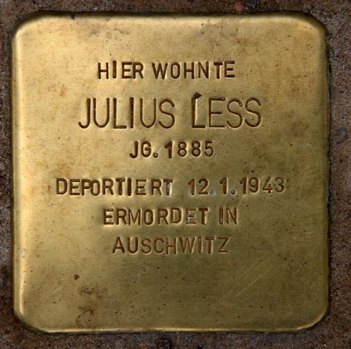 Stumbling Stones Kleiststraße 31 #2