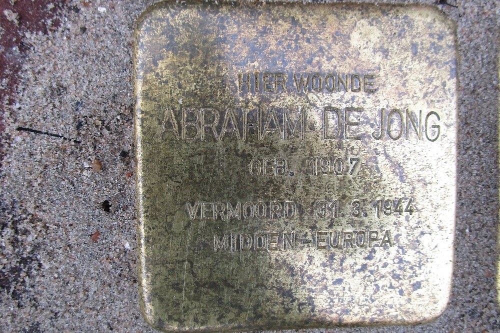 Stolpersteine Adriaan van Altenastraat 19 #2