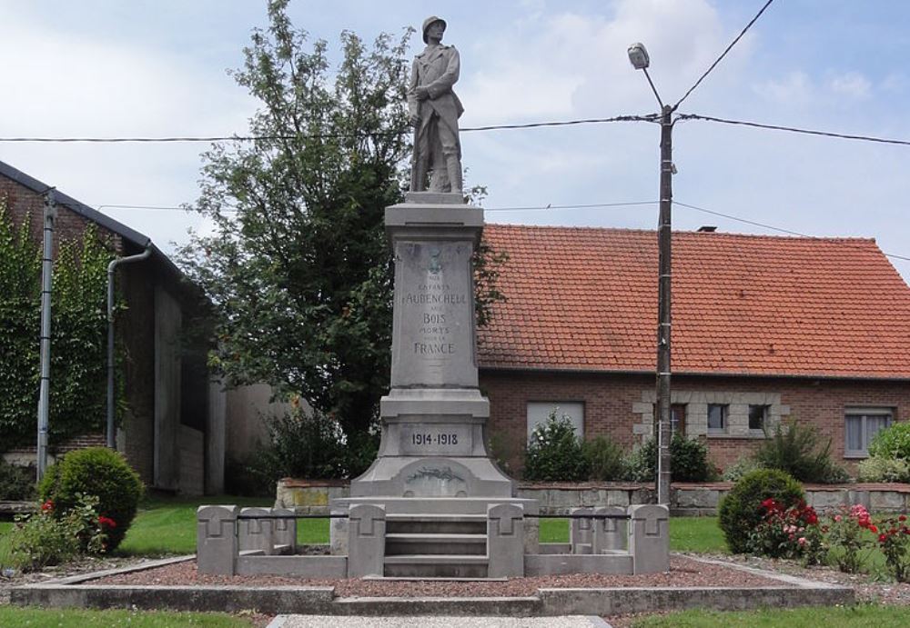 Oorlogsmonument Aubencheul-aux-Bois #1