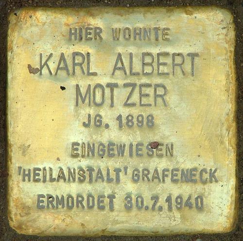 Stolperstein Kornwestheimerstrae 52 #2