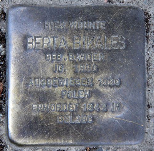 Stolpersteine Oderstraße 50