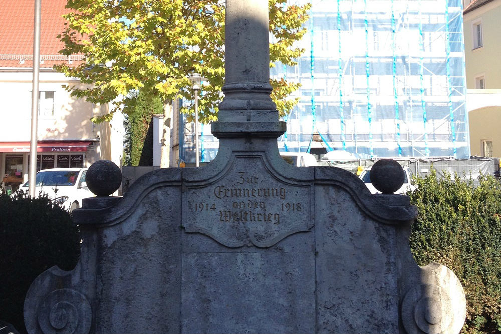 Monument in Memory of World War I