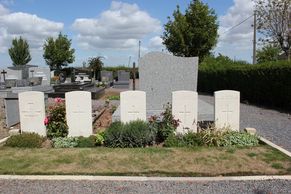 Oorlogsgraven van het Gemenebest Vieux-Berquin #3