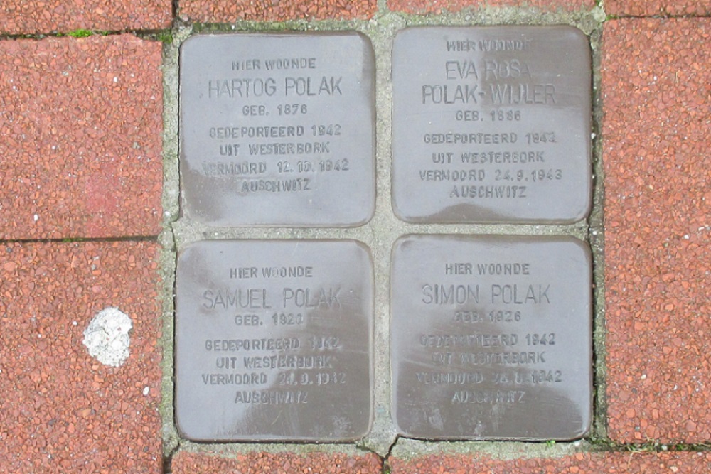 Stolpersteine Paul Krugerstraat 8