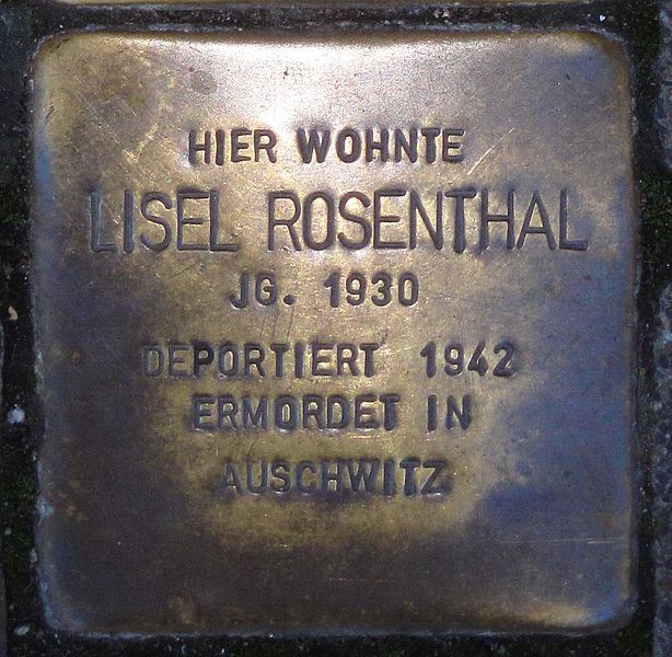 Stumbling Stones Hauptstraße 20