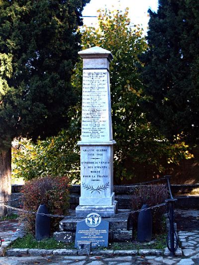 Oorlogsmonument Santo-Pietro-di-Venaco