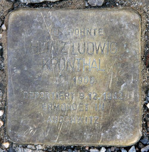 Stolpersteine Wullenweberstrae 1 #2