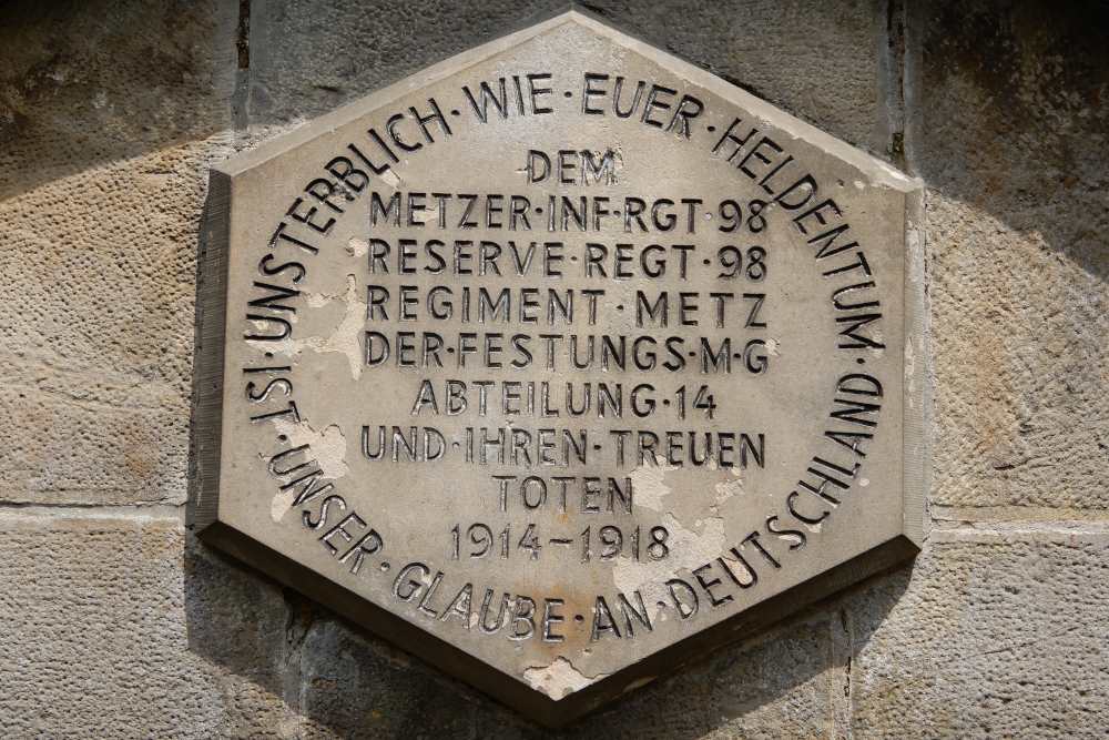 Monument Metzer Infanterie-Regiment Nr.98 #2