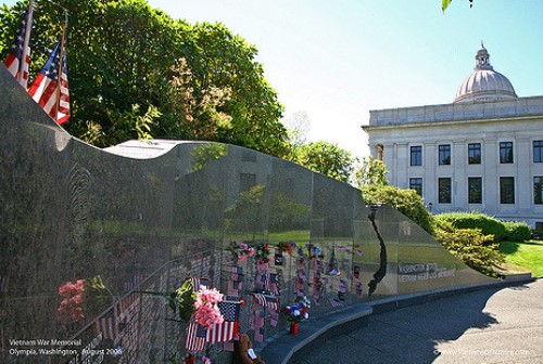 Monument Vietnam-Oorlog Olympia