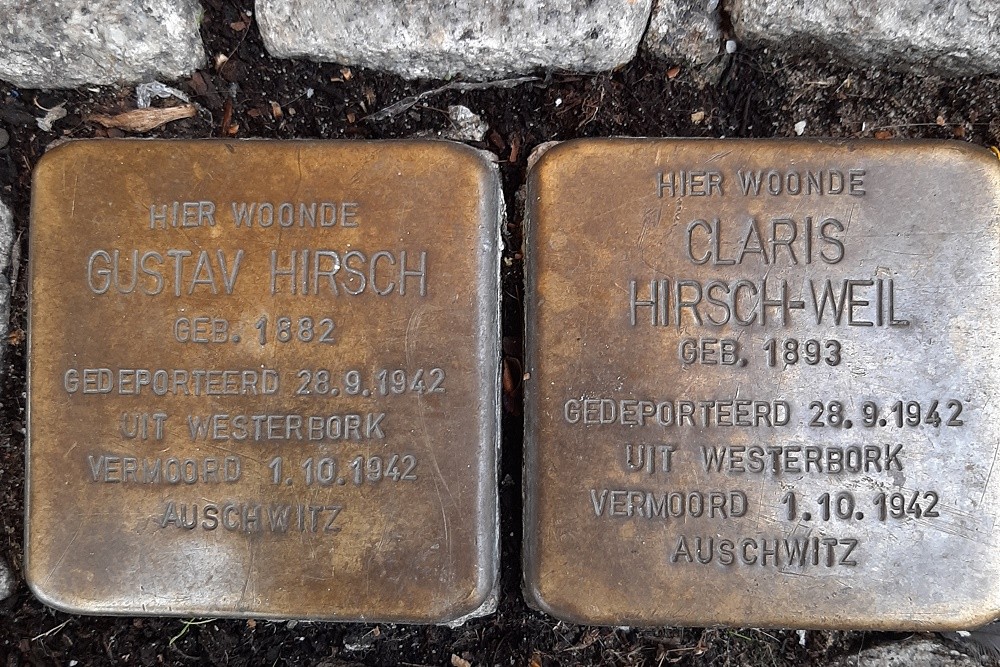 Stolpersteine Hoogstraat 1 #1