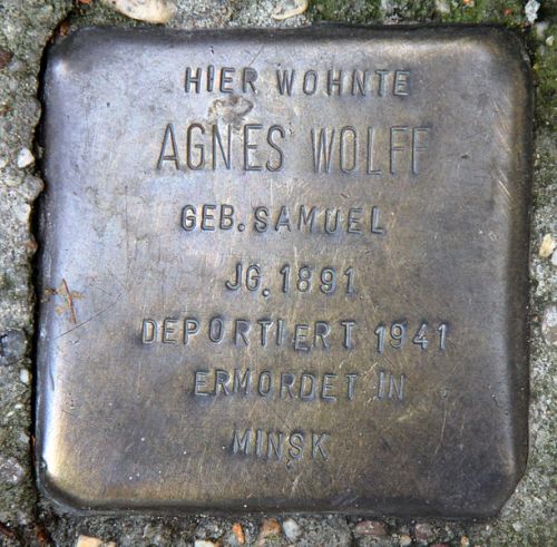 Stumbling Stones Tile-Wardenberg-Straße 28 #1