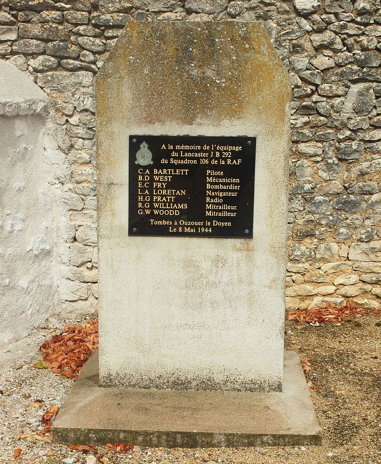 Monument Crash 8 Mei 1944