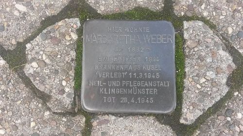 Stolperstein Düppenweilerstraße 13 #1