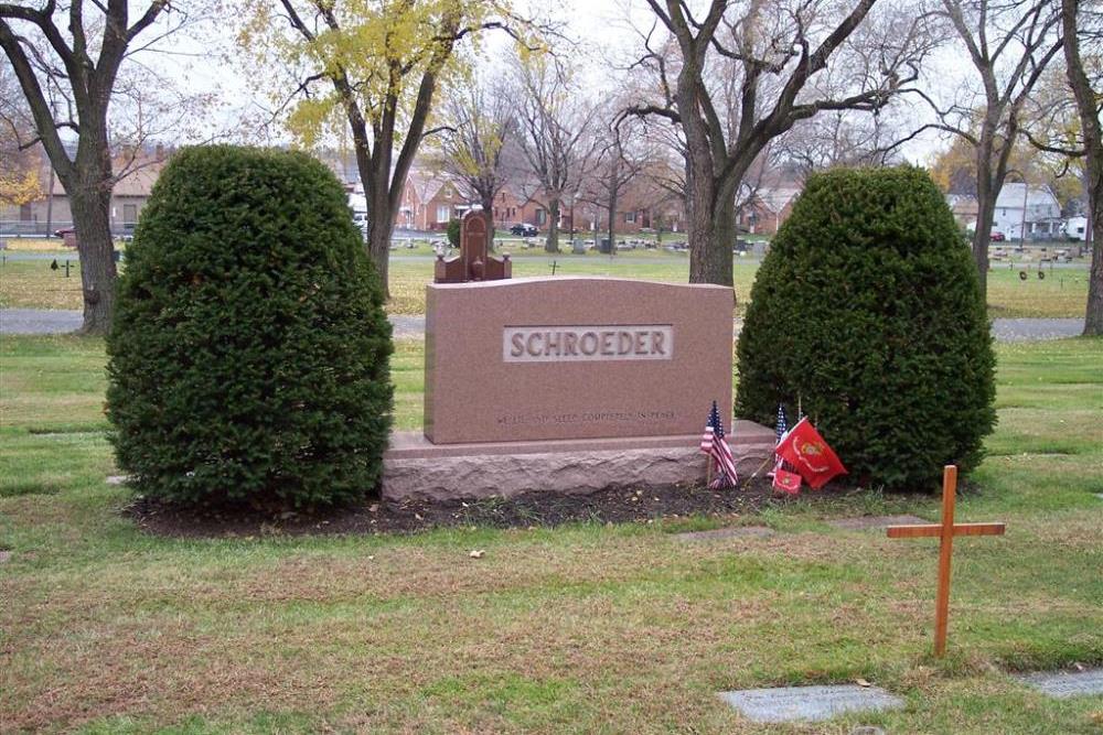 Amerikaans Oorlogsgraf Cleveland Evangelical Lutheran Cemetery