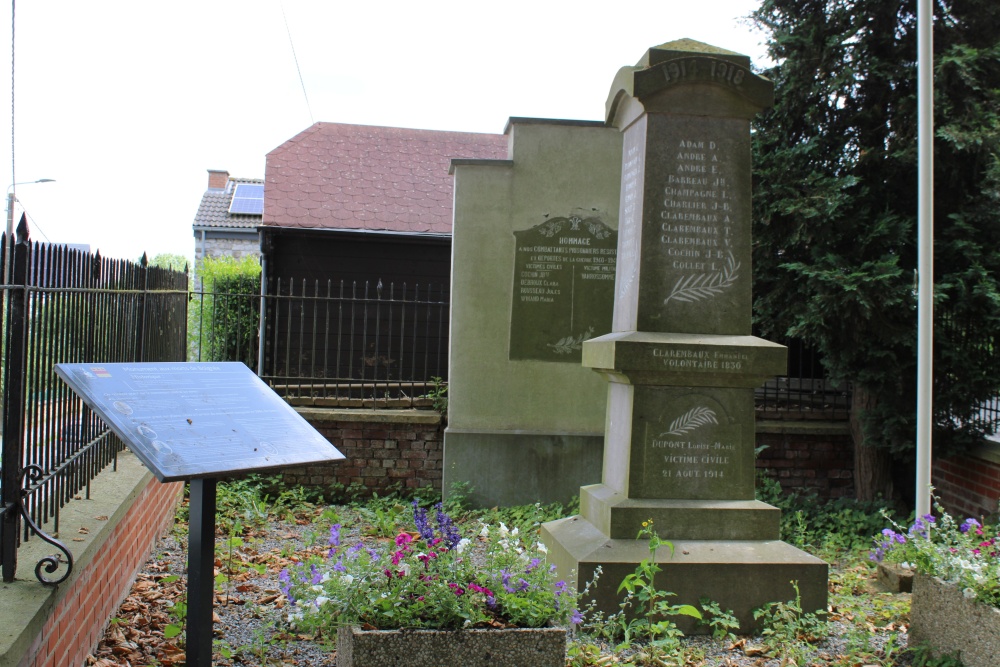 Oorlogsmonument Boignée	 #2