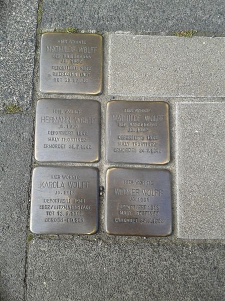 Stolpersteine Bonner Strae 71