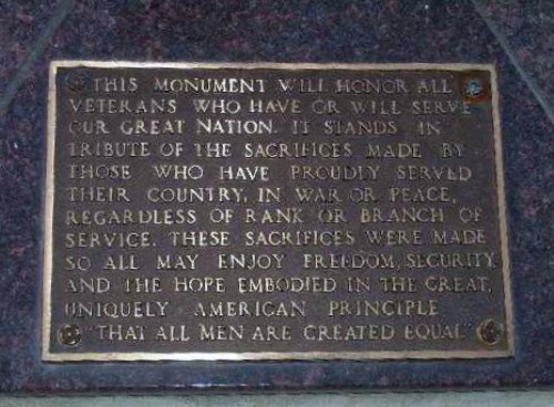 Monument Veteranen Belleville #3