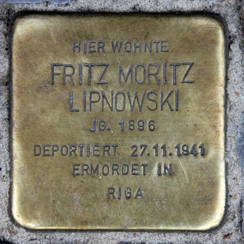 Stolperstein Danckelmannstrae 16