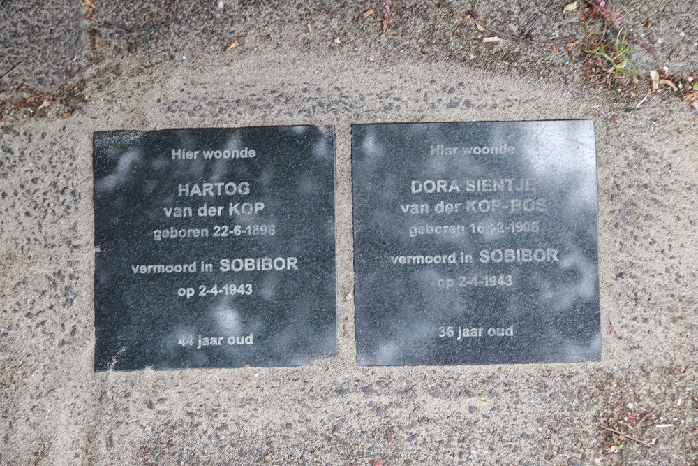 Memorial Stones Westerweg 15