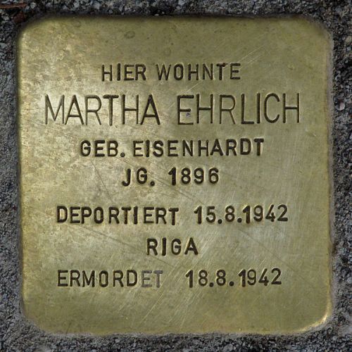 Stolpersteine Monumentenstrae 23 #2