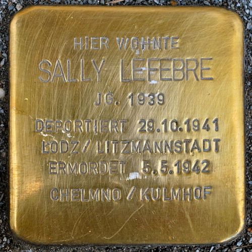 Stolpersteine Christinenstrae 16 #3