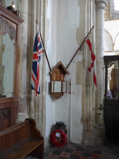Oorlogsmonument St. Mary Church Rye