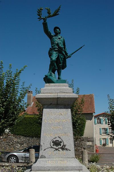 Oorlogsmonument Vouvant #1