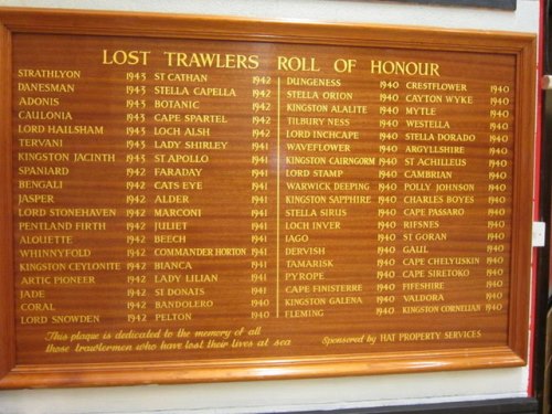 Memorial Lost Trawlers #1