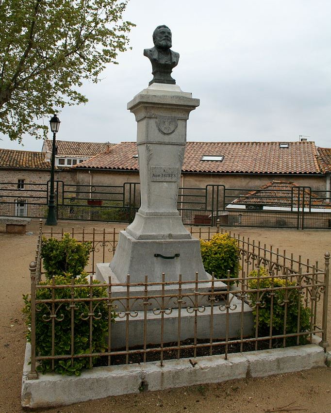 Buste van Jean Jaurès