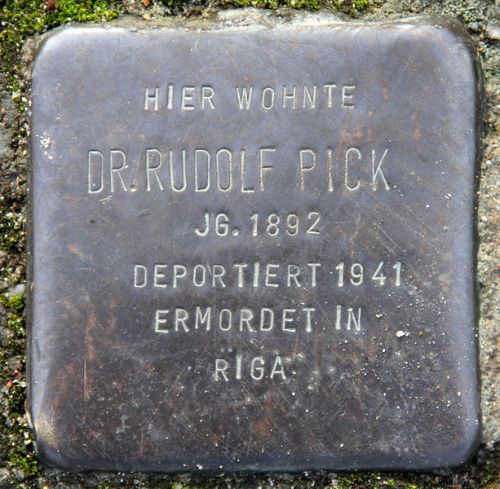 Stumbling Stones Altonaer Straße 15 #4