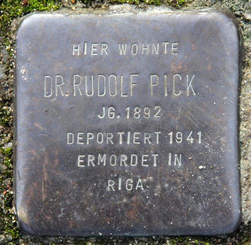 Stolpersteine Altonaer Strae 15 #4