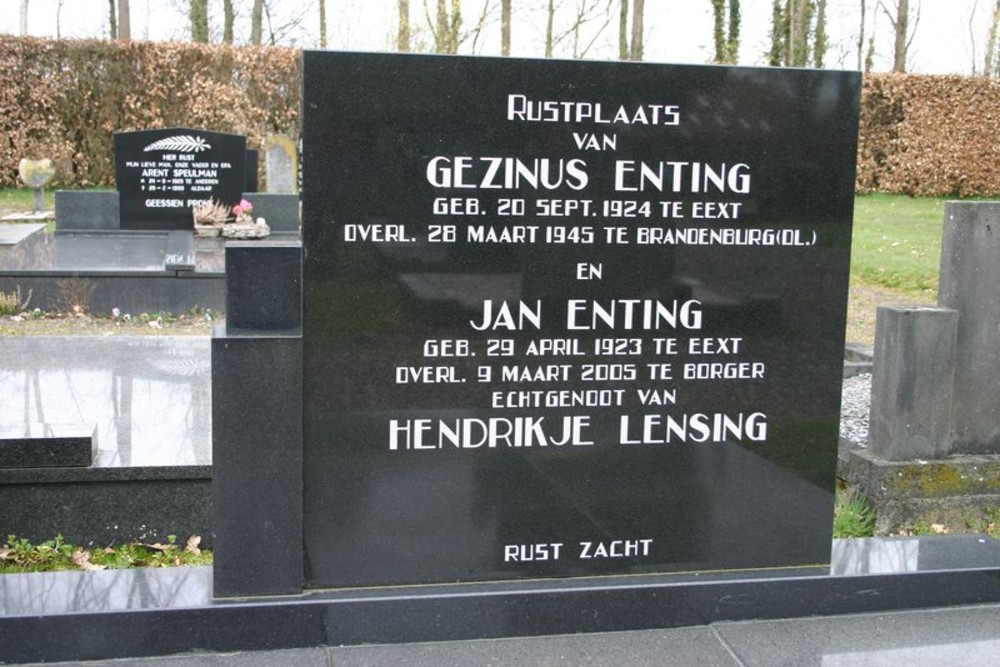 Dutch War Graves General Cemetery Eext #2