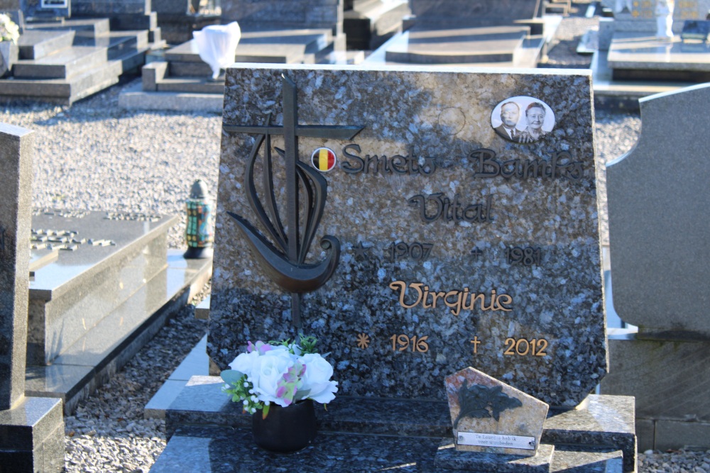 Belgische Graven Oudstrijders Rummen Begraafplaats #2
